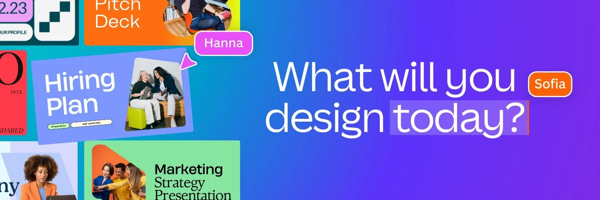 Canva profile cover