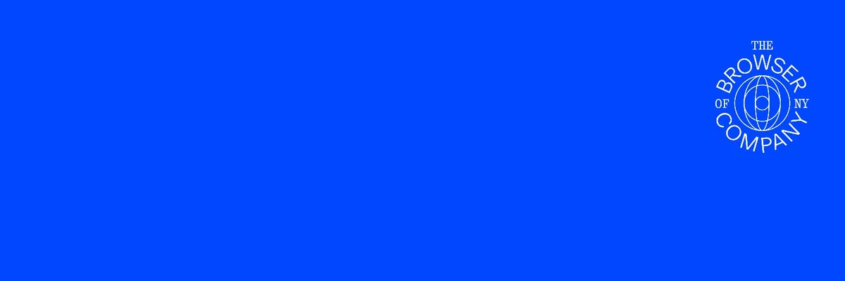 The Browser Company profile cover