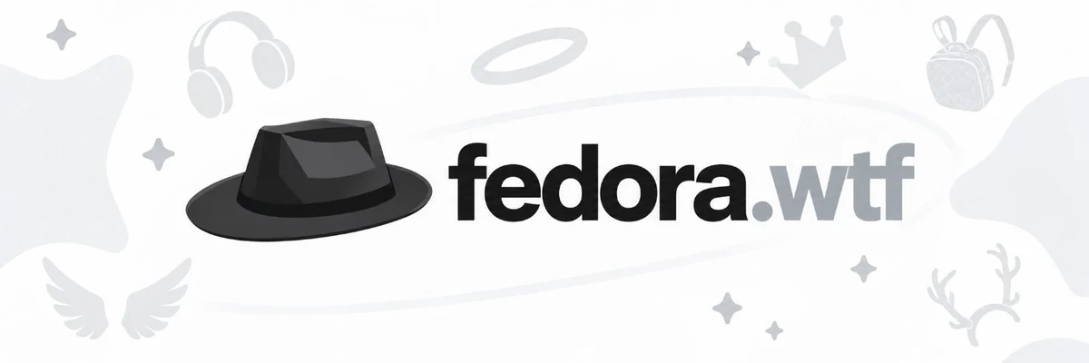 Fedora profile cover