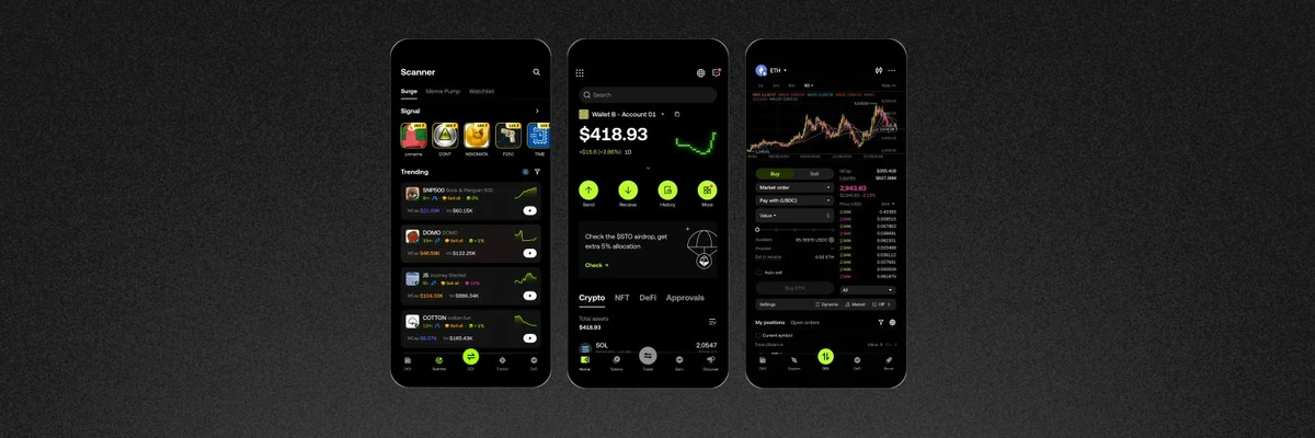 OKX Wallet profile cover