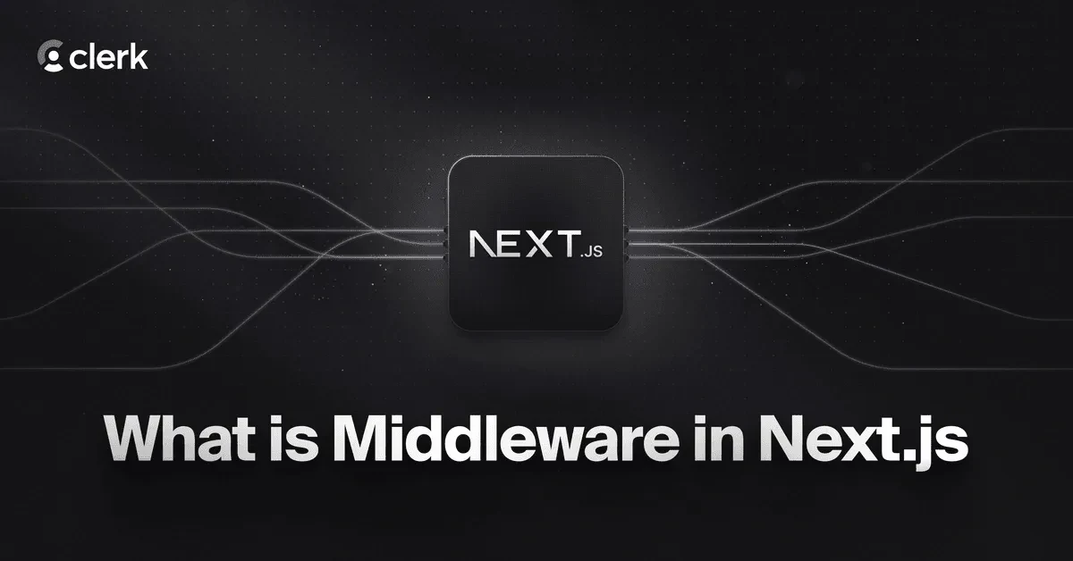 Clerk Next.js middleware guide — public bluesky post media curated for social post design inspiration.