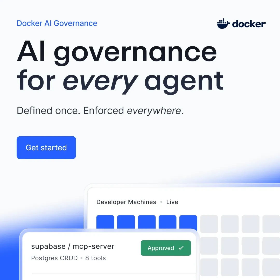 Docker AI Governance — public bluesky post media curated for social post design inspiration.