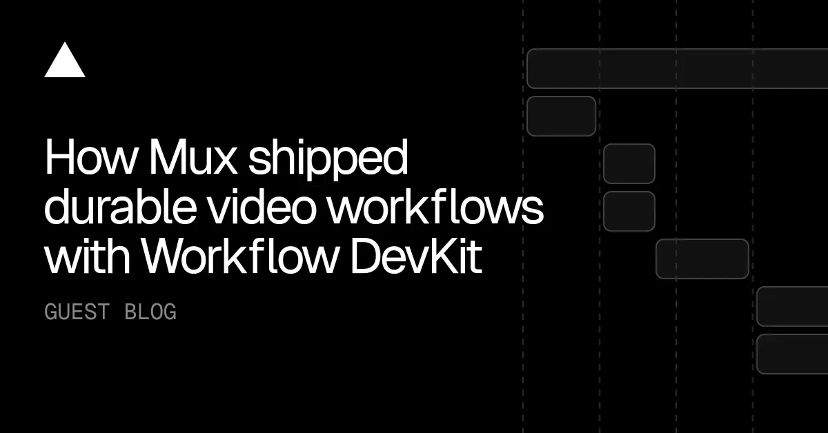 Mux AI on Vercel Workflow DevKit — public bluesky post media curated for social post design inspiration.