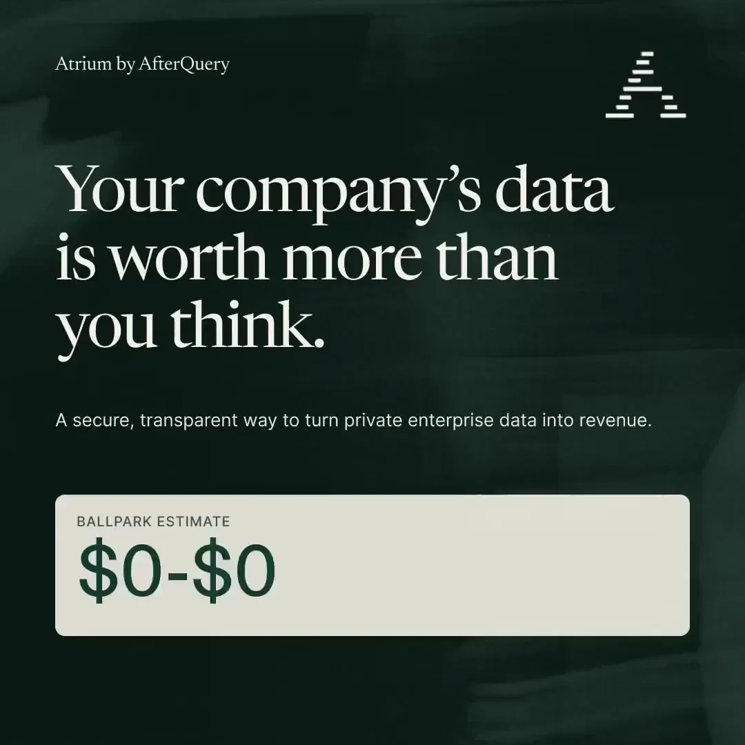 AfterQuery: See what your codebase could be worth — public x-twitter post media curated for social post design inspiration.