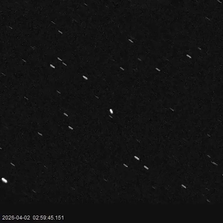 Anduril Industries: Pictured: Orion – 30,000 miles above Earth on the Artemis II mission — public x-twitter post media curated for social post design inspiration.