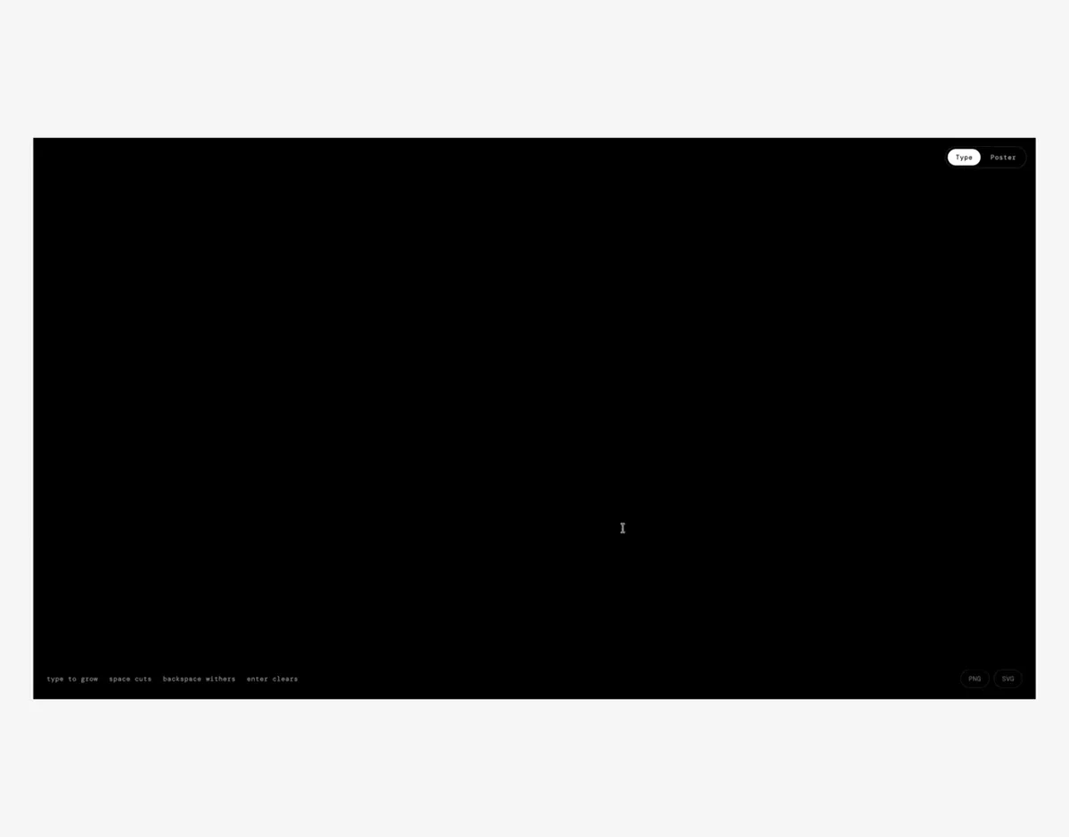 Akshat agarwal.: making an interactive type tool to create these fascinating flower — public x-twitter post media curated for social post design inspiration.