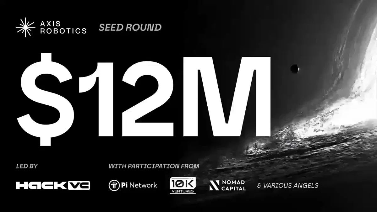 Axis Robotics: We’re thrilled to announce a $12M Seed round, led by @hack_vc — public x-twitter post media curated for social post design inspiration.