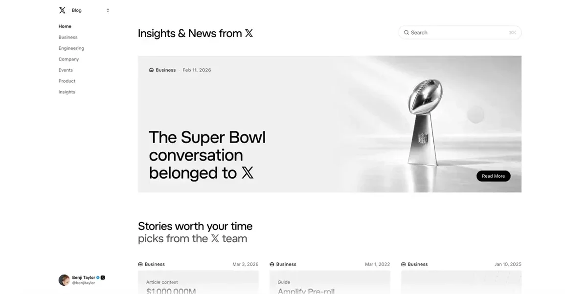 Benji Taylor: Improving everything, continued — public x-twitter post media curated for social post design inspiration.