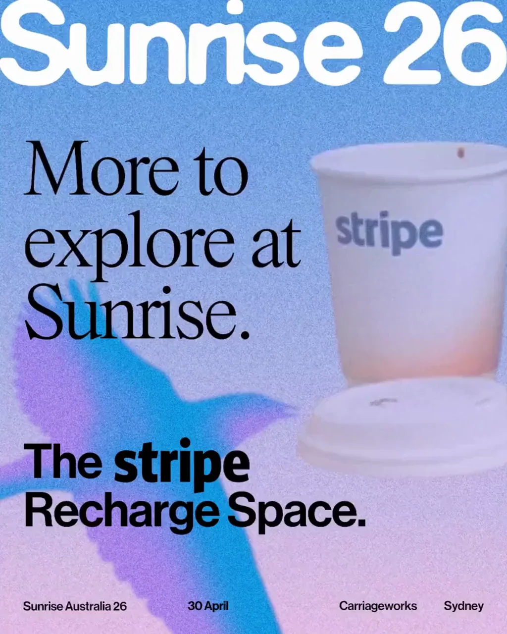 Blackbird: Sunrise is next week — public x-twitter post media curated for social post design inspiration.