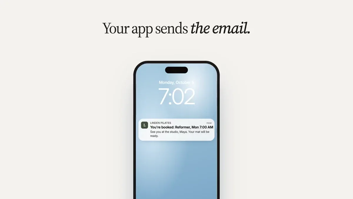 Your Caffeine app sends its own emails — public x-twitter post media curated for social post design inspiration.