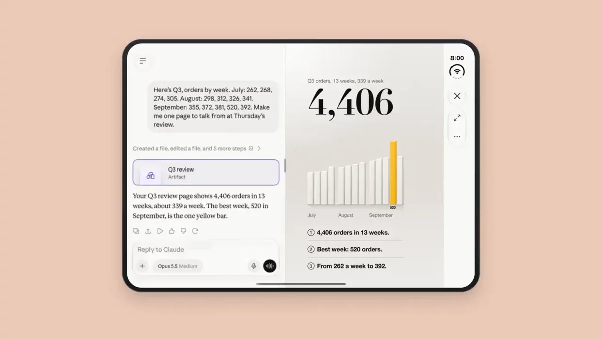 A few upgrades to the Claude mobile apps this week — public x-twitter post media curated for social post design inspiration.
