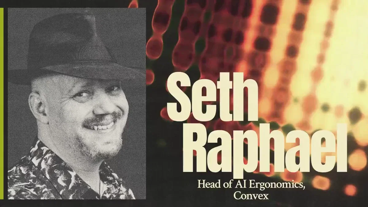 Convex: Excited to have our very own Seth Raphael, aka @magicseth — public x-twitter post media curated for social post design inspiration.