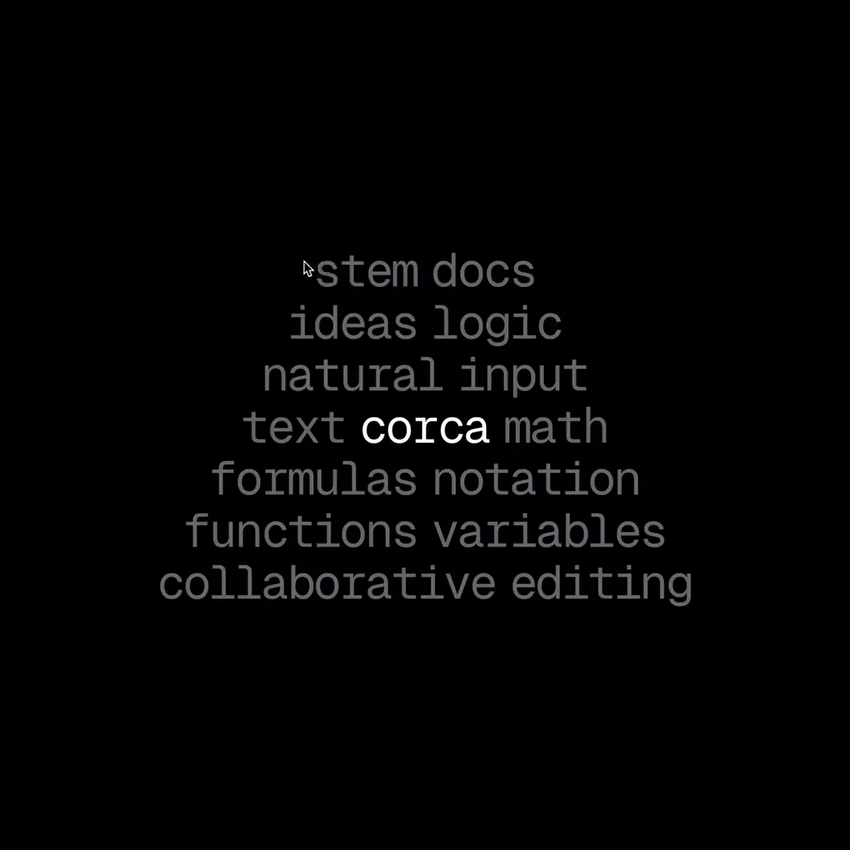 Corca: We're working on a new math font — public x-twitter post media curated for social post design inspiration.