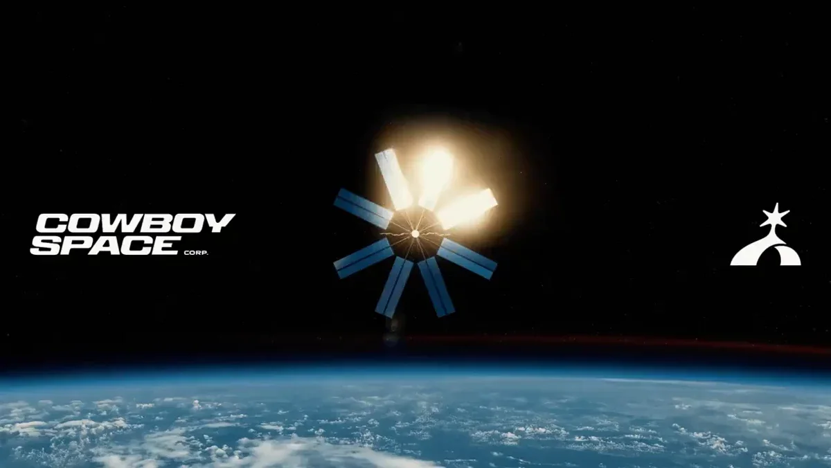 Cowboy Space Corp.: The new Space Race is unlocking the orbital economy for all of humanity — public x-twitter post media curated for social post design inspiration.