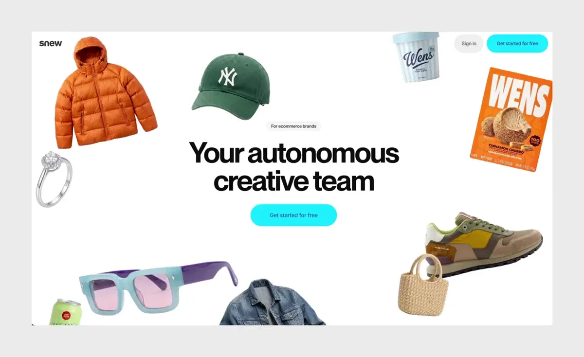 JP: Major update to the Snew landing page — public x-twitter post media curated for social post design inspiration.