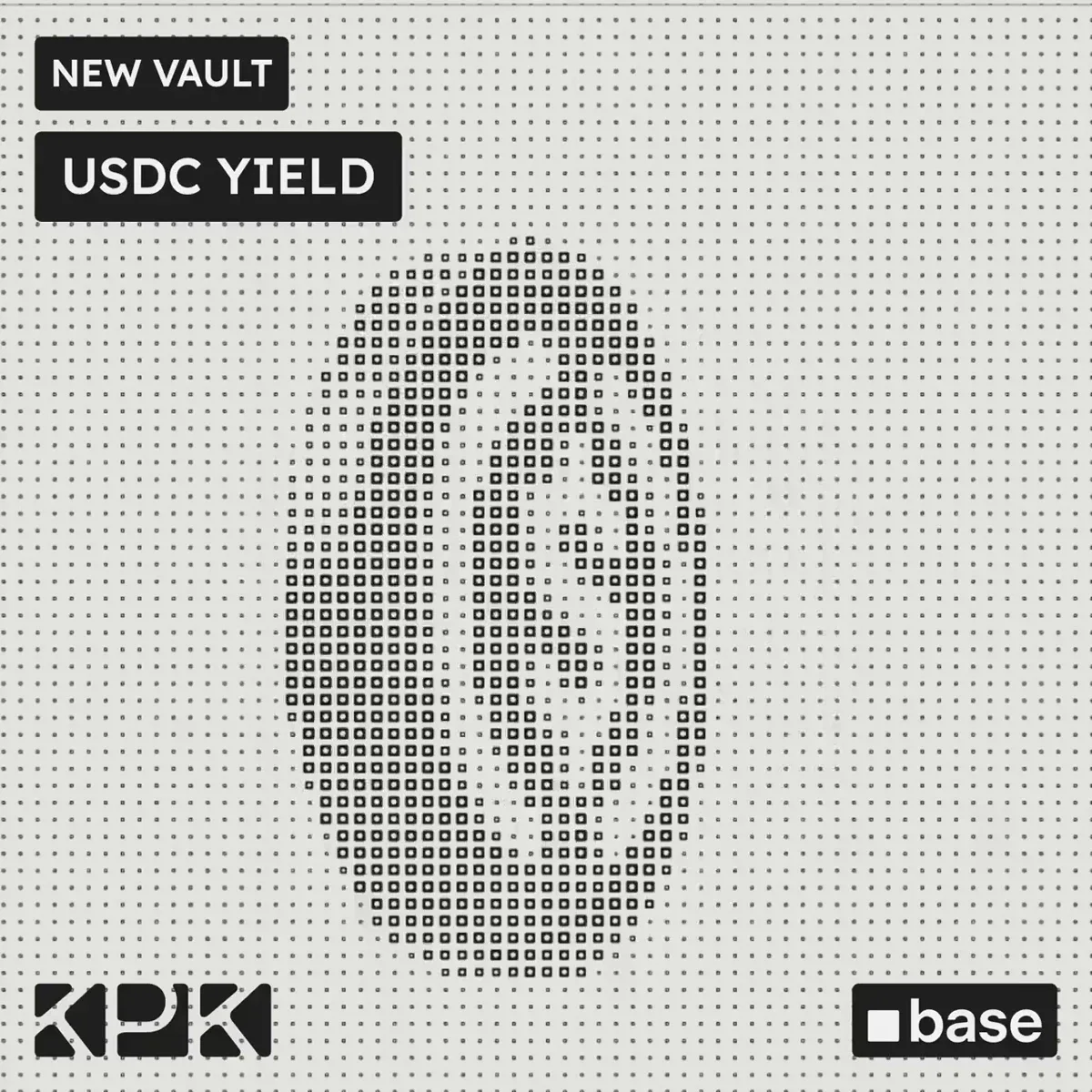 KPK: New vault: higher USDC yield on @base — public x-twitter post media curated for social post design inspiration.