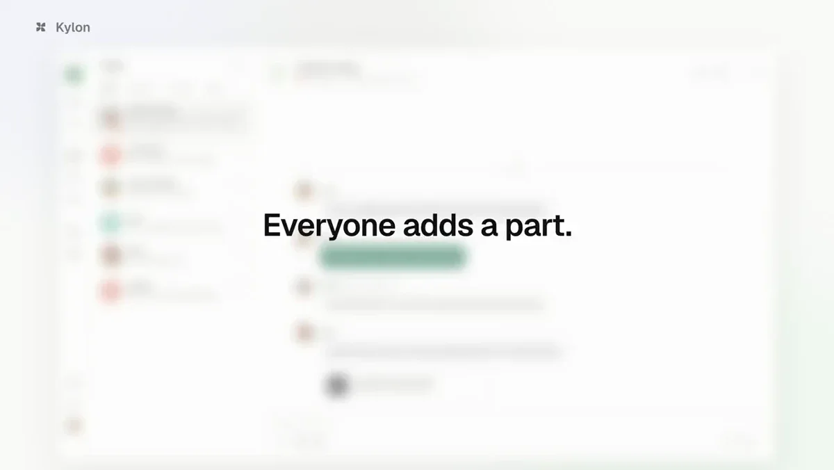 Kylon: Everyone has their own AI now — public x-twitter post media curated for social post design inspiration.