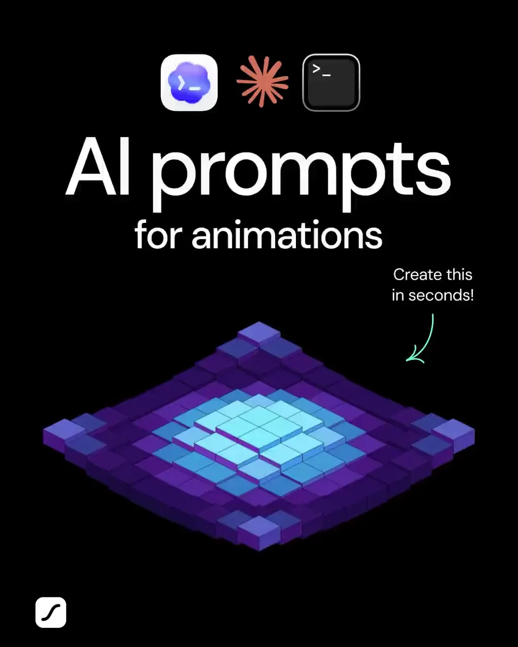 LottieFiles: Prompt: "Build me an animation for my product." — public x-twitter post media curated for social post design inspiration.