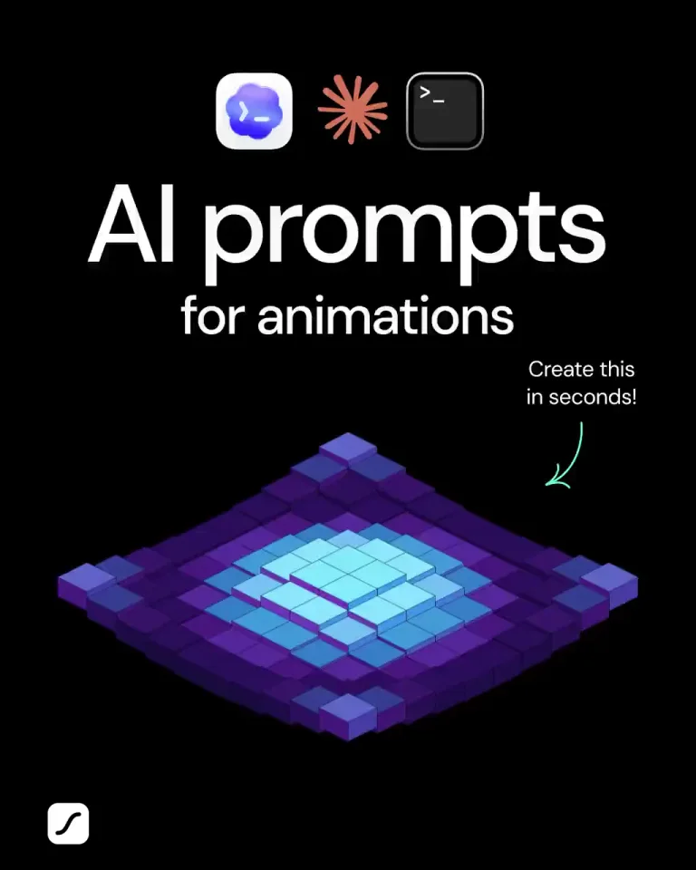 LottieFiles: Prompt: "Build me an animation for my product." — public x-twitter post media curated for social post design inspiration.
