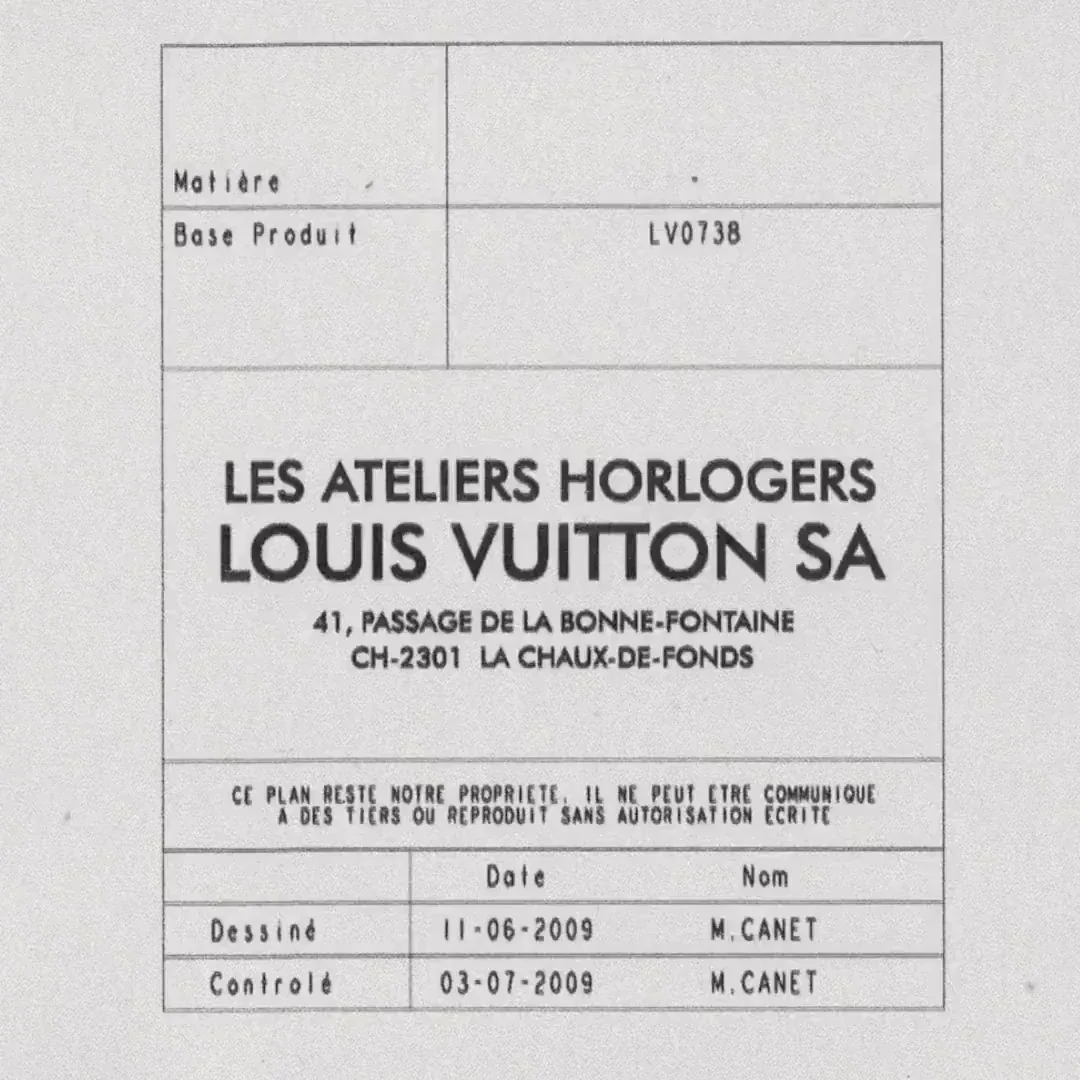 Louis Vuitton: The Tambour Spin Time — public x-twitter post media curated for social post design inspiration.