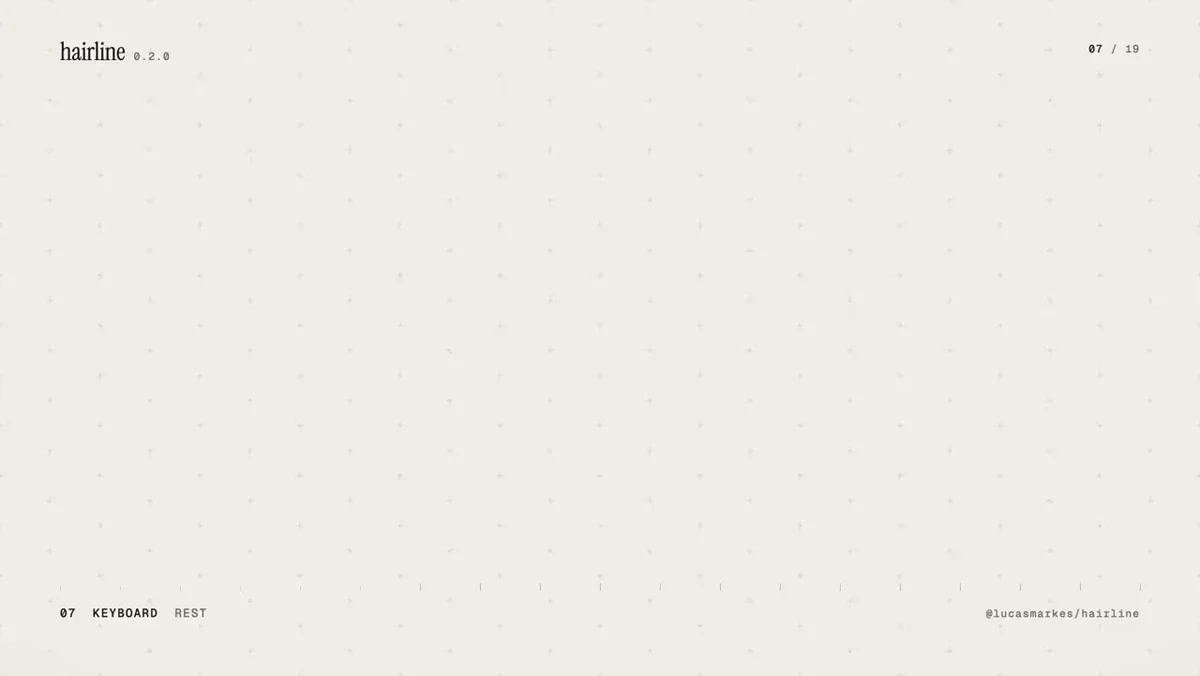 Lucas: hairlines v0.2 is now available — public x-twitter post media curated for social post design inspiration.