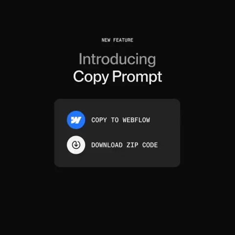 Made With Gsap: Copy Prompt, a new way to add our Effects directly to your projects — public x-twitter post media curated for social post design inspiration.
