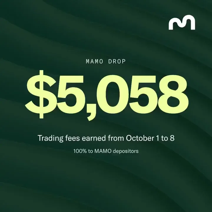 This week's Mamo Drop is $5,058 — public x-twitter post media curated for social post design inspiration.