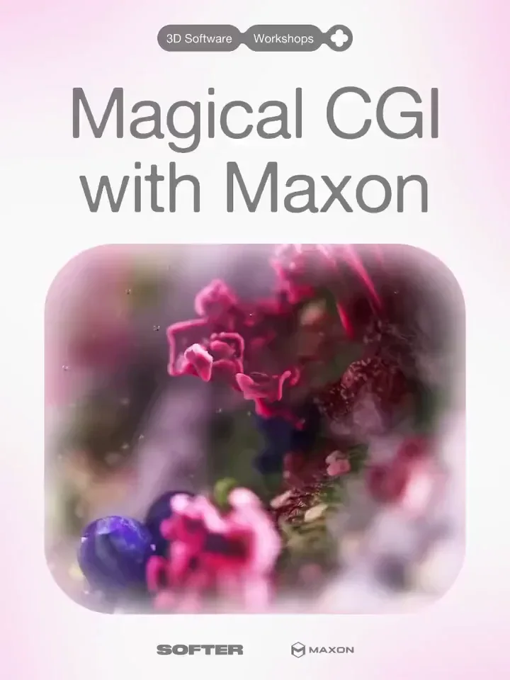 Maxon: Magical CGI at SOFTER Digital Futures 2026 — public x-twitter post media curated for social post design inspiration.