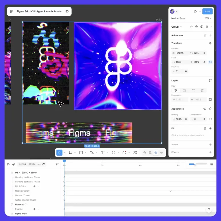 Miggi from figgi: Ill be demoing how to make animations with custom shaders in @figma — public x-twitter post media curated for social post design inspiration.