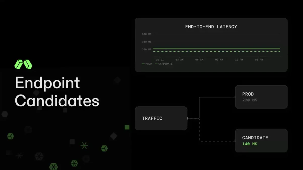 Modal: Optimize inference deployments over time with Endpoint Candidates — public x-twitter post media curated for social post design inspiration.