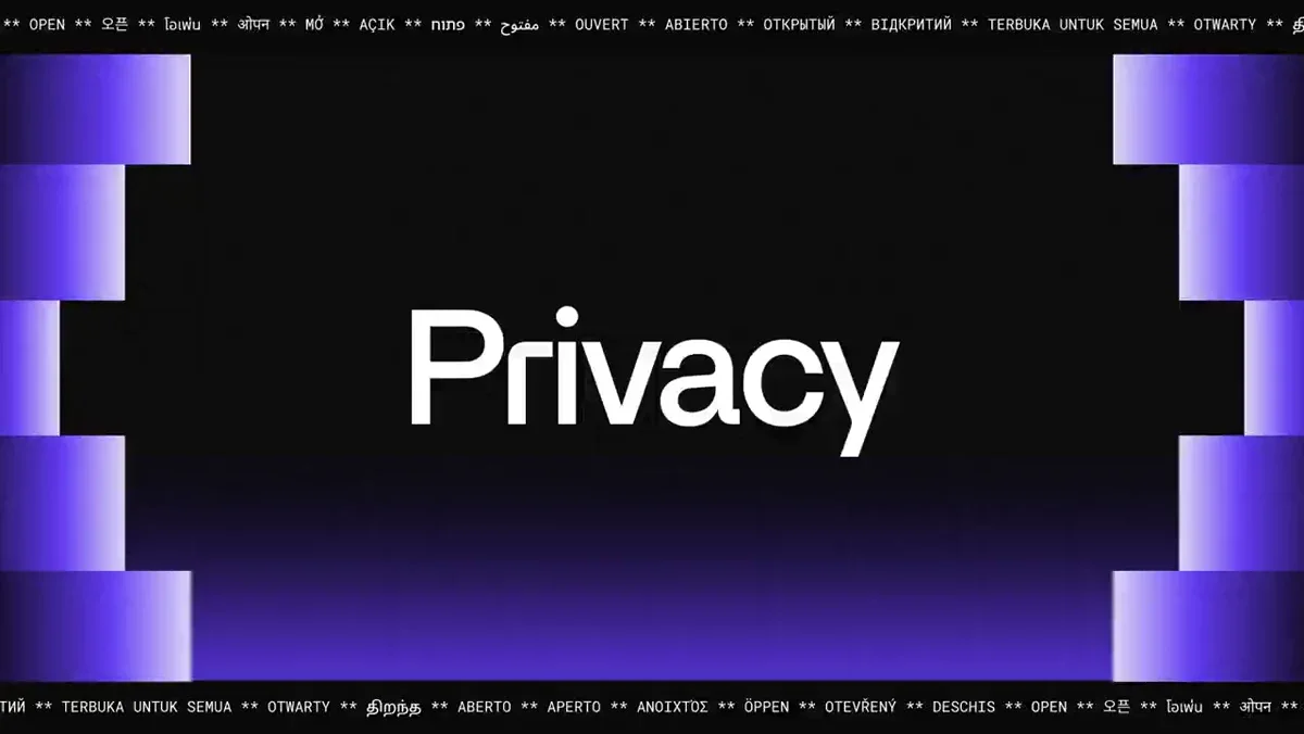 Monad: Privacy is coming — public x-twitter post media curated for social post design inspiration.