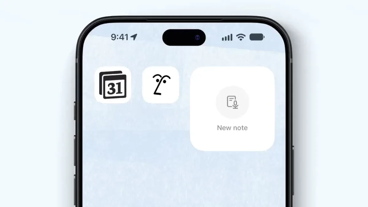 Notion: Your next meeting is two taps away from being transcribed — public x-twitter post media curated for social post design inspiration.
