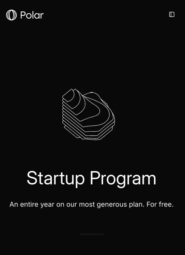 The Polar Startup Program — public x-twitter post media curated for social post design inspiration.