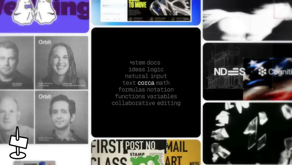 Posts.design: @corca_math is working on a sans-serif math font built from monospace — public x-twitter post media curated for social post design inspiration.