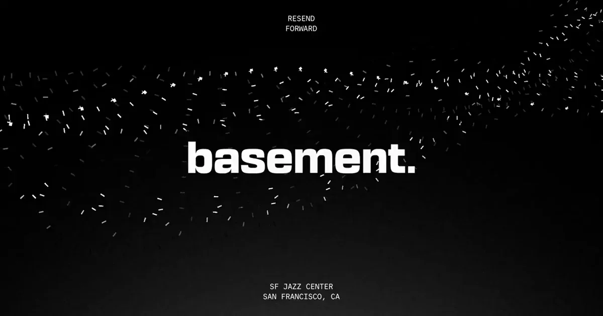 We're honored to be joined by @basementstudio at Resend Forward — public x-twitter post media curated for social post design inspiration.
