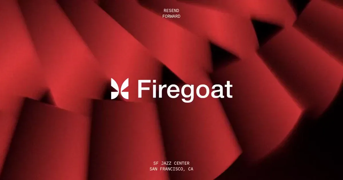 We're delighted that @firegoat_ai are joining Resend Forward as — public x-twitter post media curated for social post design inspiration.
