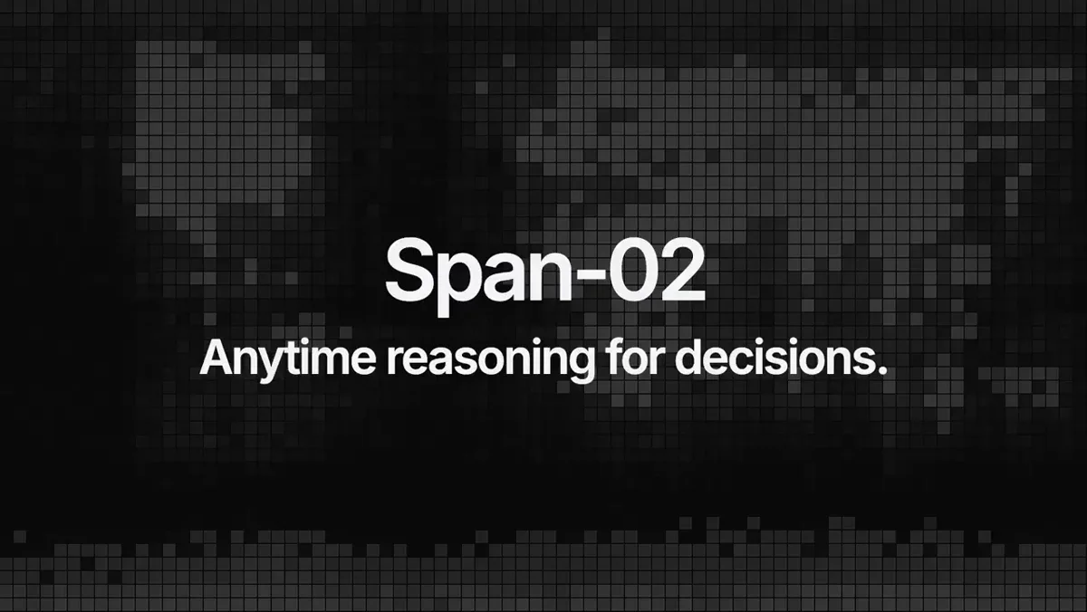 Respan: Span-02: anytime reasoning for decisions — public x-twitter post media curated for social post design inspiration.