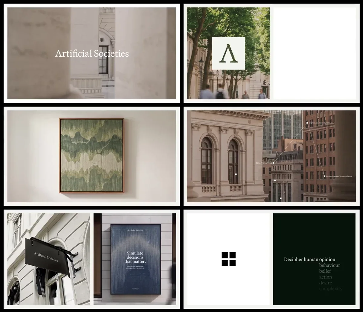 The new look of Artificial Societies: Unfolding Humanness — public x-twitter post media curated for social post design inspiration.