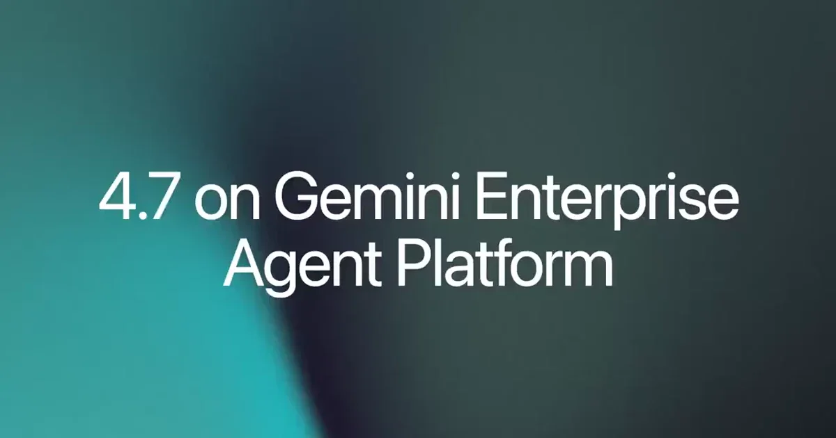 SpaceXAI: Grok 4.7 is now available on the Gemini Enterprise Agent Platform — public x-twitter post media curated for social post design inspiration.