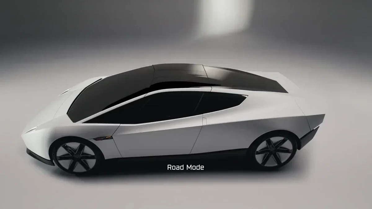 Tesla: Roadster transforms in Track Mode — public x-twitter post media curated for social post design inspiration.