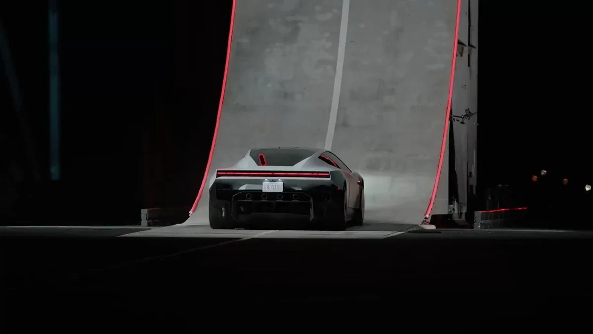 Tesla: Real life, baby — public x-twitter post media curated for social post design inspiration.