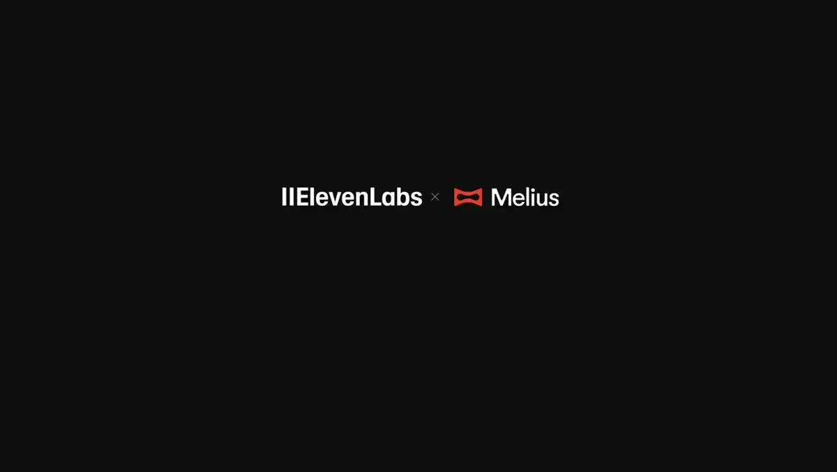 ElevenLabs v4 is in Melius now — public x-twitter post media curated for social post design inspiration.