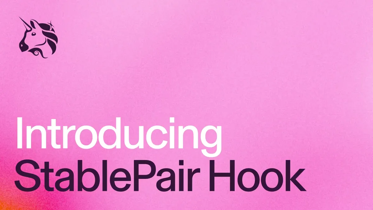 StablePair Hook is now live on Uniswap — public x-twitter post media curated for social post design inspiration.