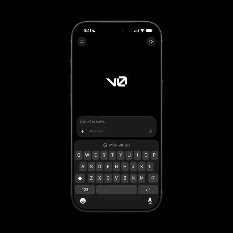 You can now use your ChatGPT subscription in the v0 iOS app — public x-twitter post media curated for social post design inspiration.