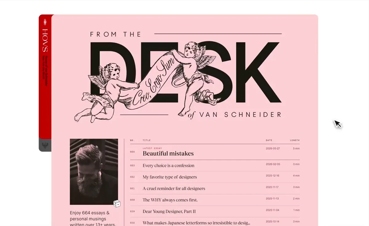 Tobias van Schneider: After I launched my new DESK blog, many people asked me to make — public x-twitter post media curated for social post design inspiration.
