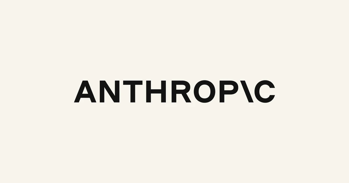 Anthropic OG image: Company