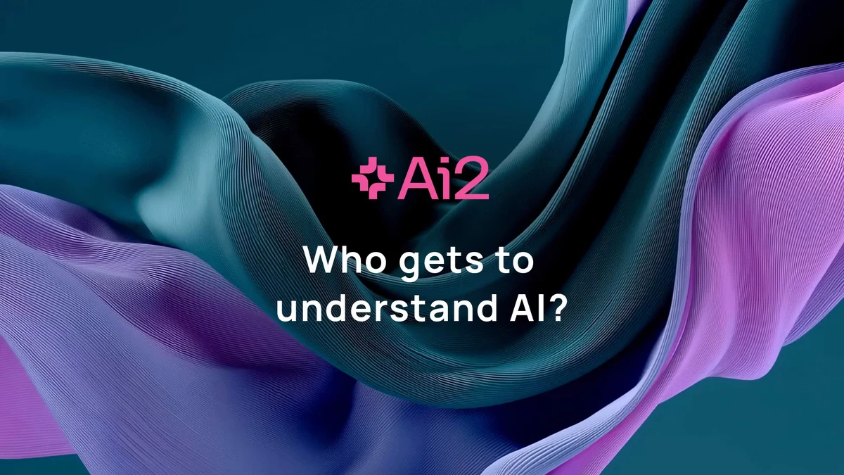 Ai2 OG image: Who gets to understand AI? | Ai2