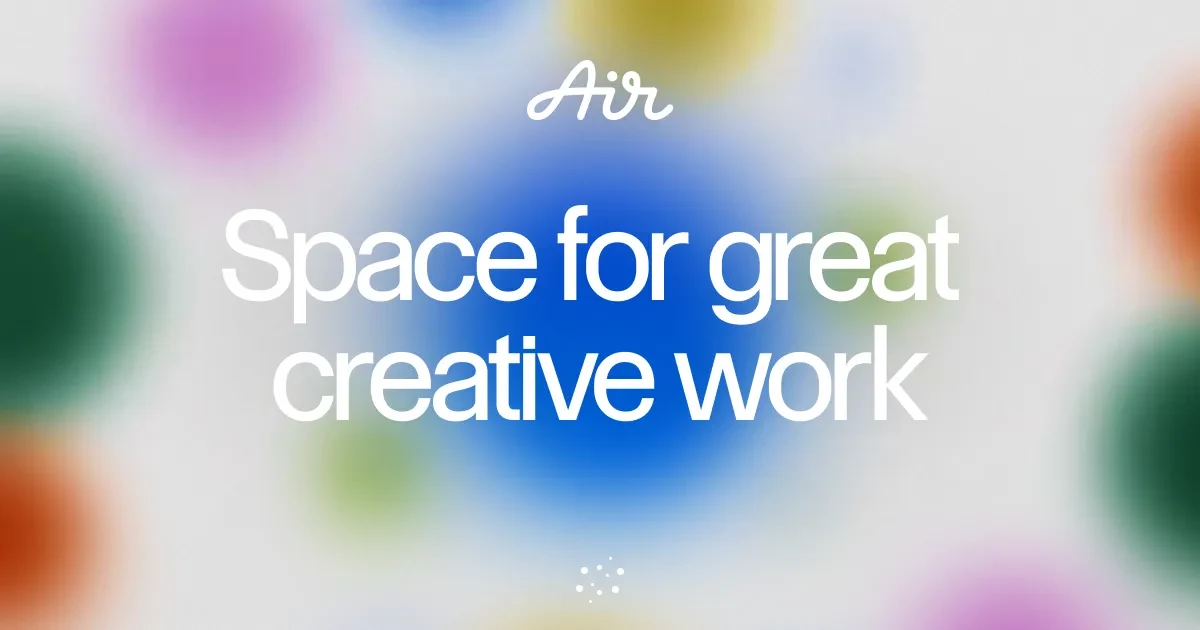 Air OG image: Air | Your agent for creative tasks