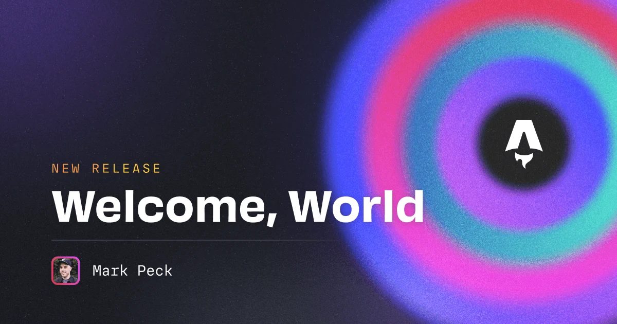 Astro OG image: Welcome, World | Astro