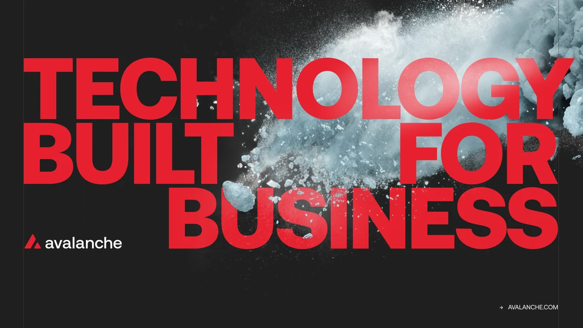 Avalanche OG image: Avalanche for Institutions – Infrastructure for Regulated Finance
